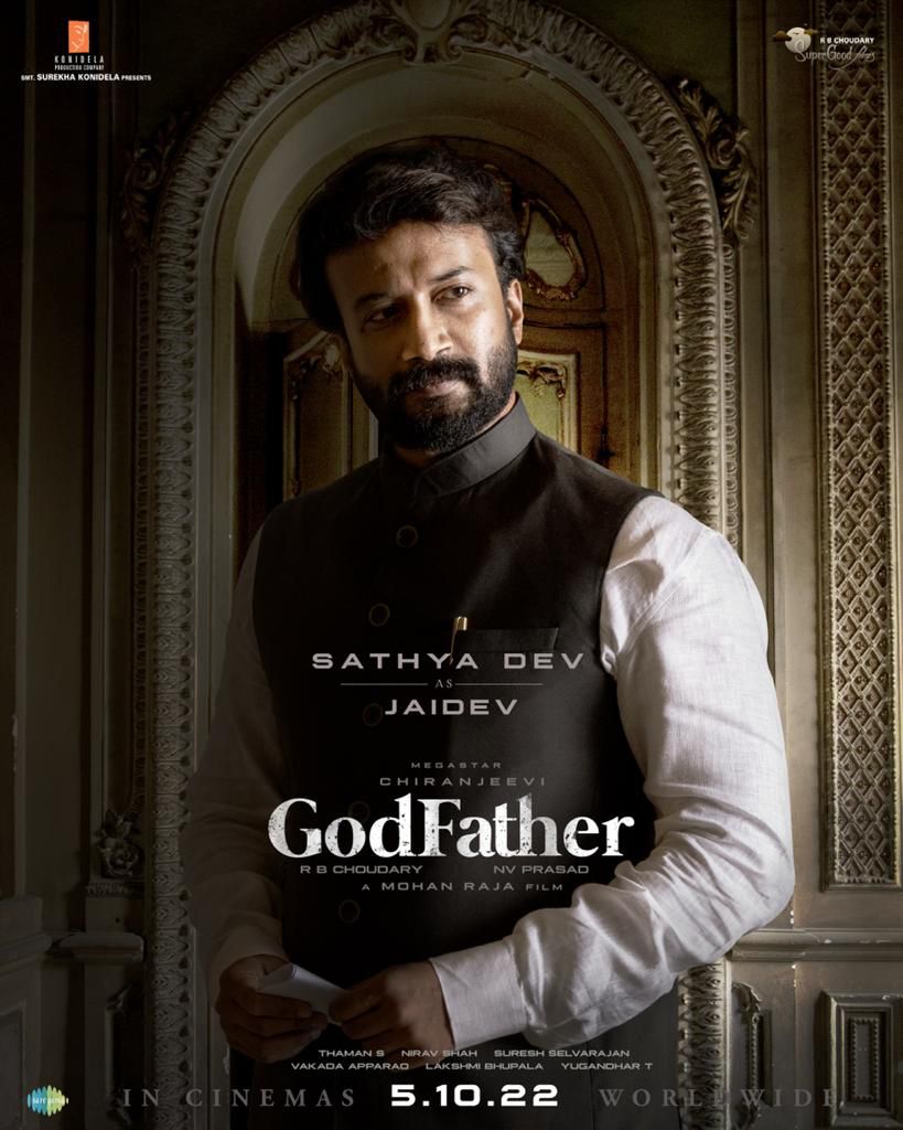 Satyadev's look from Godfather movie out