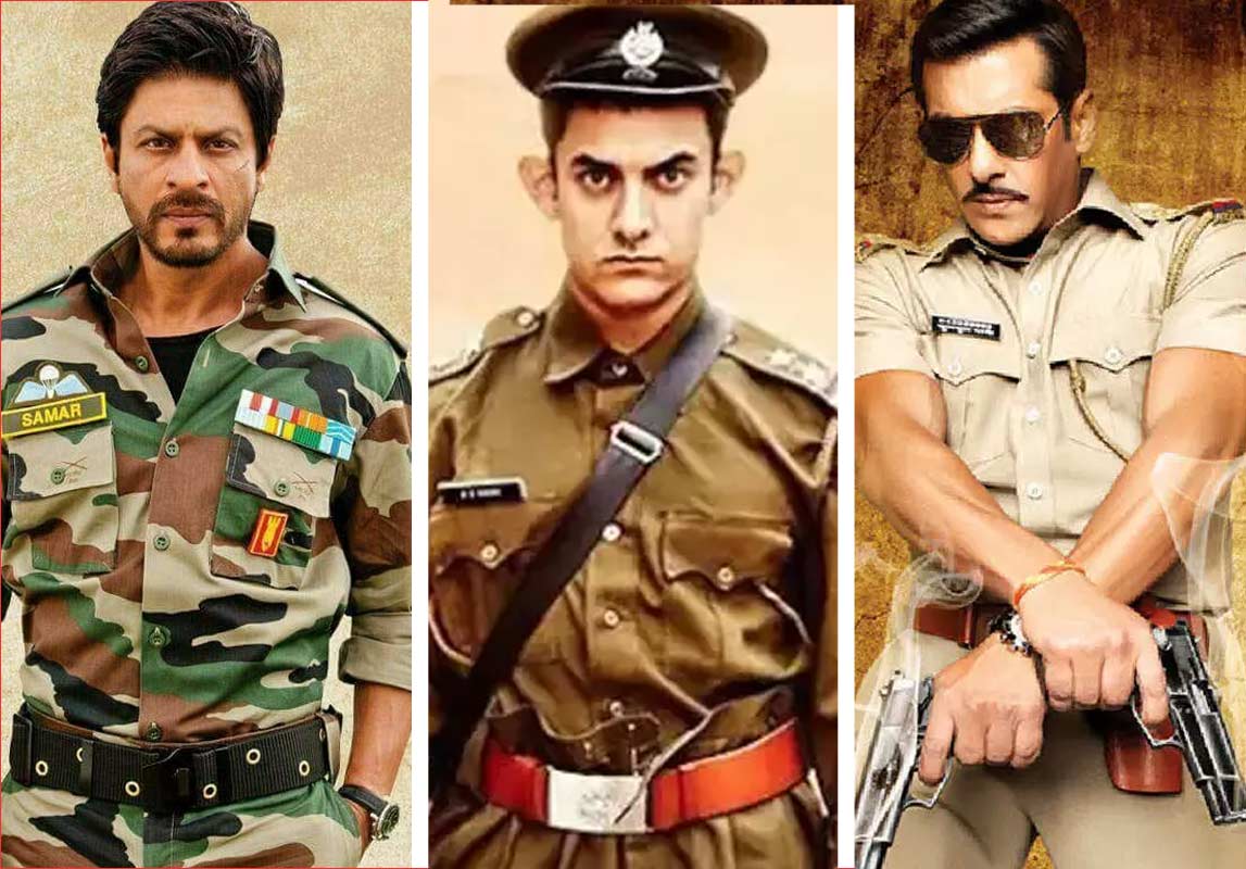 Shah Rukh, Aamir And Salman In Rohit Shetty Cop Verse | Cinejosh.com