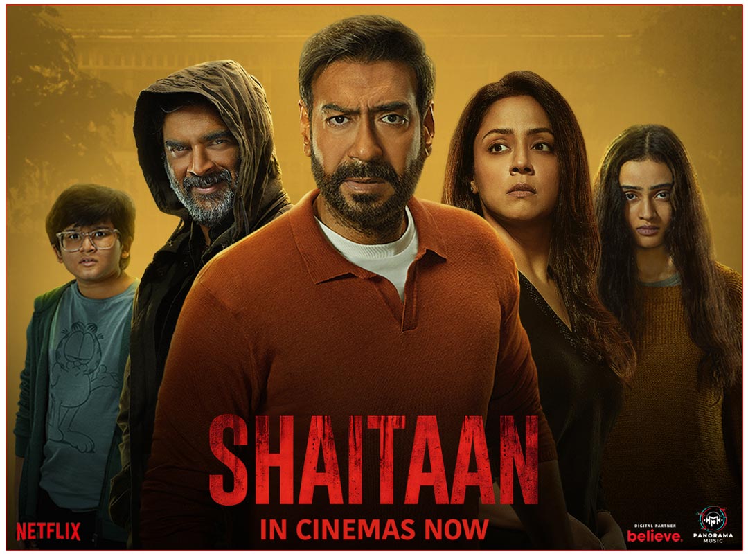 Shaitaan streaming on Netflix from May 3