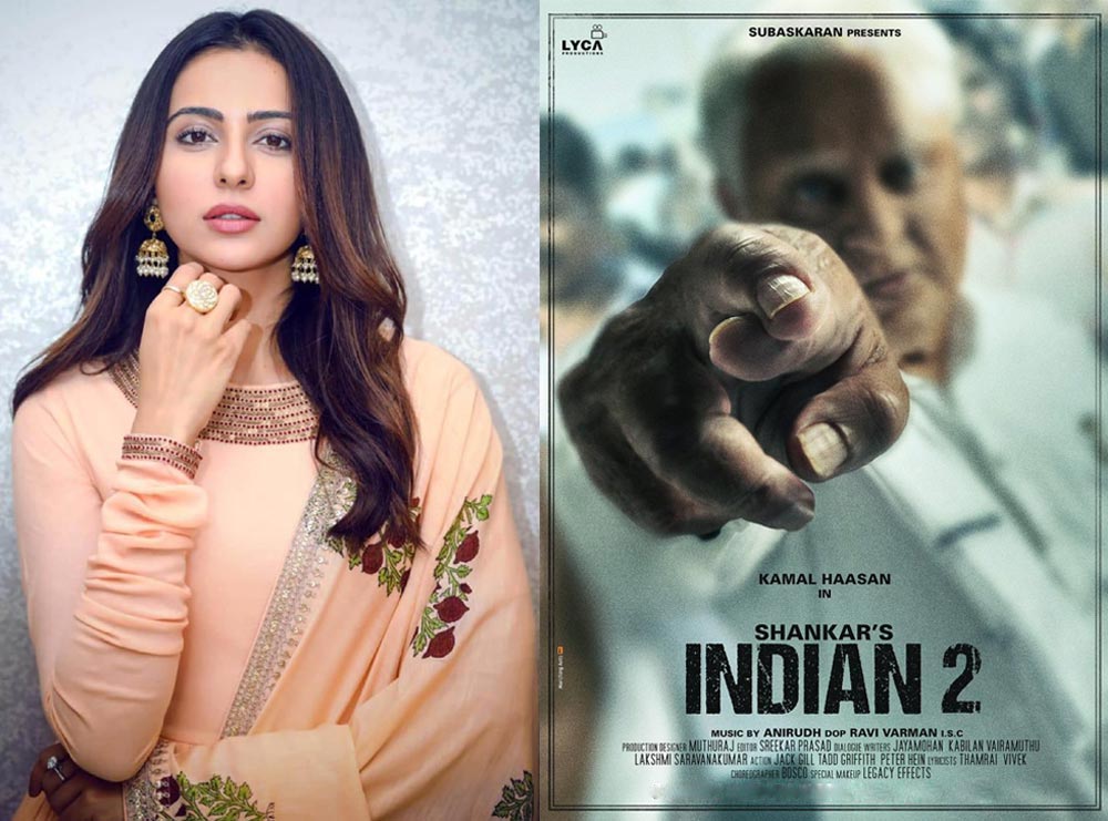 Shankar has crafted an intriguing avatar for Rakul in Indian 2