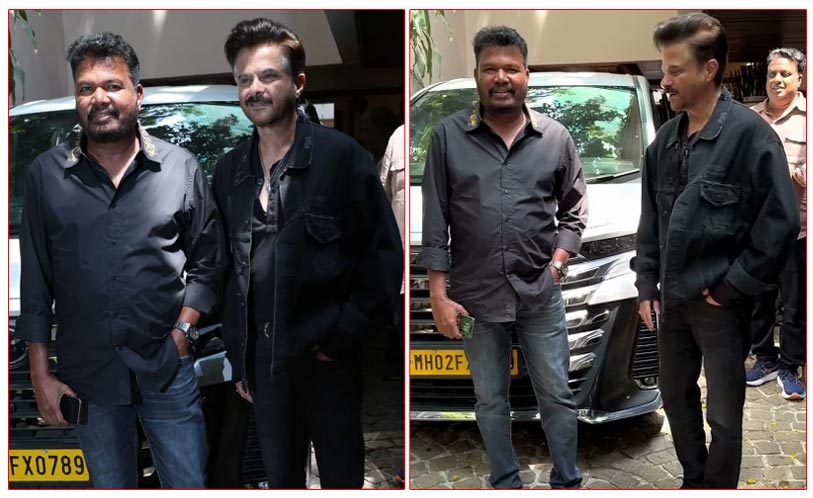 Shankar was spotted visiting the residence of  Anil Kapoor