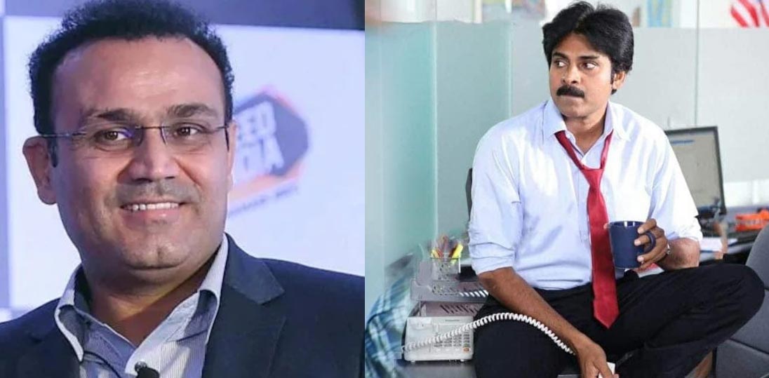 Shewag delivers Pawan Kalyan's iconic dialogue