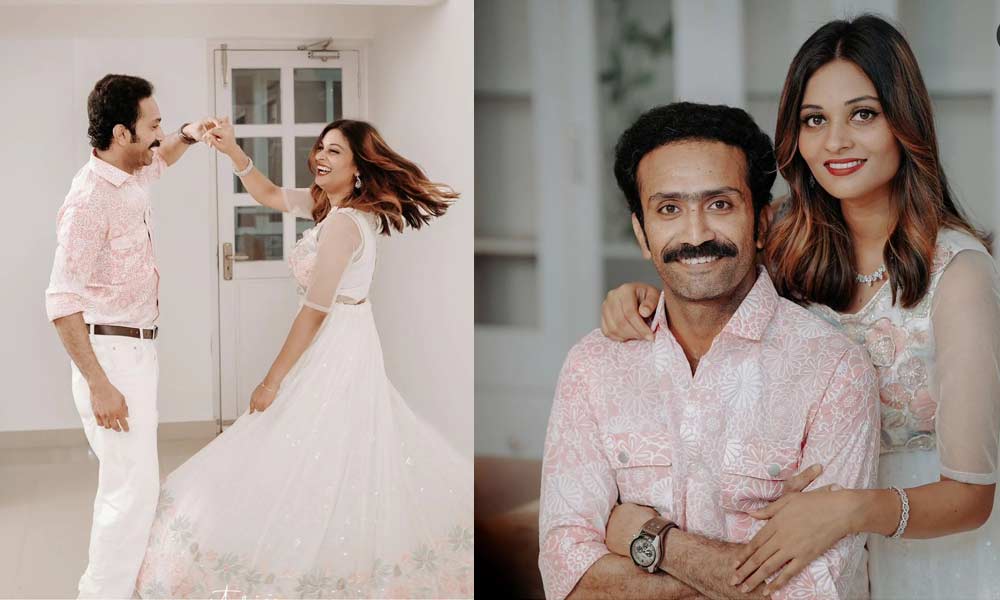 Shine Tom Chacko gets engaged with his girlfriend Thanuja