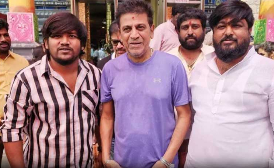 Shiva Rajkumar visits Peddamma Temple