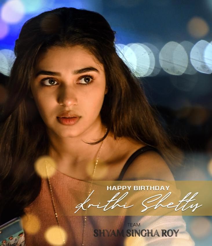 Shyam Singha Roy team celebrates Kriti Shetty's birthday