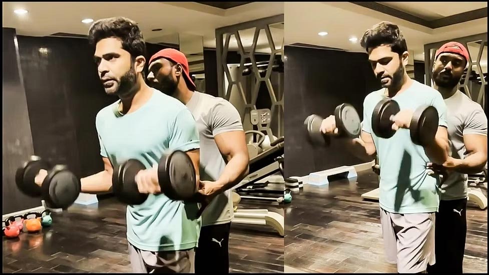 Simbu intense workouts stun