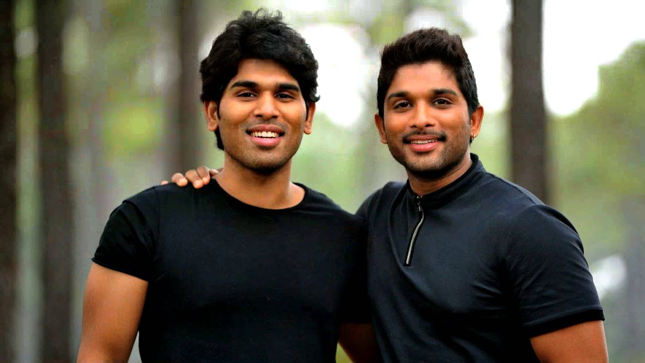 Sirish with Allu Arjun