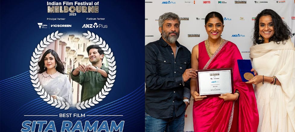 Sita Ramam won the best film award at  IFFM