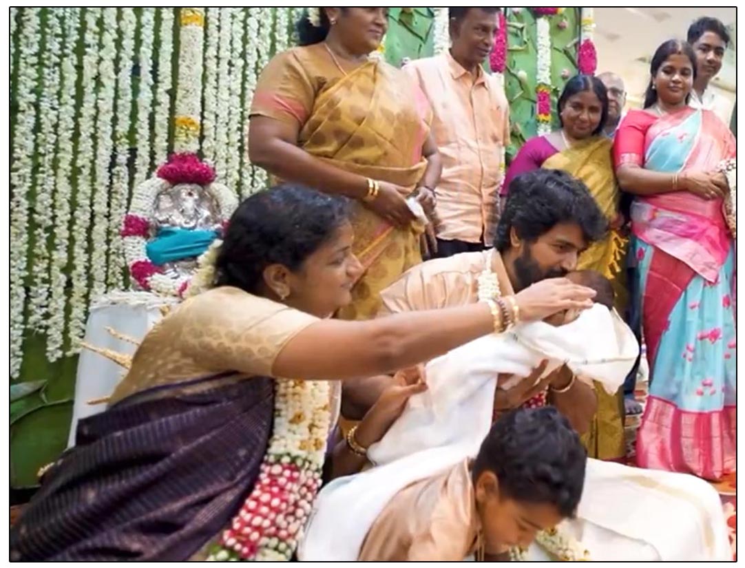 Sivakarthikeyan  welcomed his third child named Pavan Sivakarthikeyan