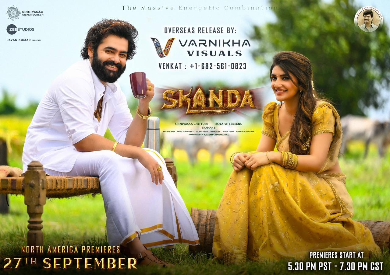  Skanda Releasing At Highest Locations In US 