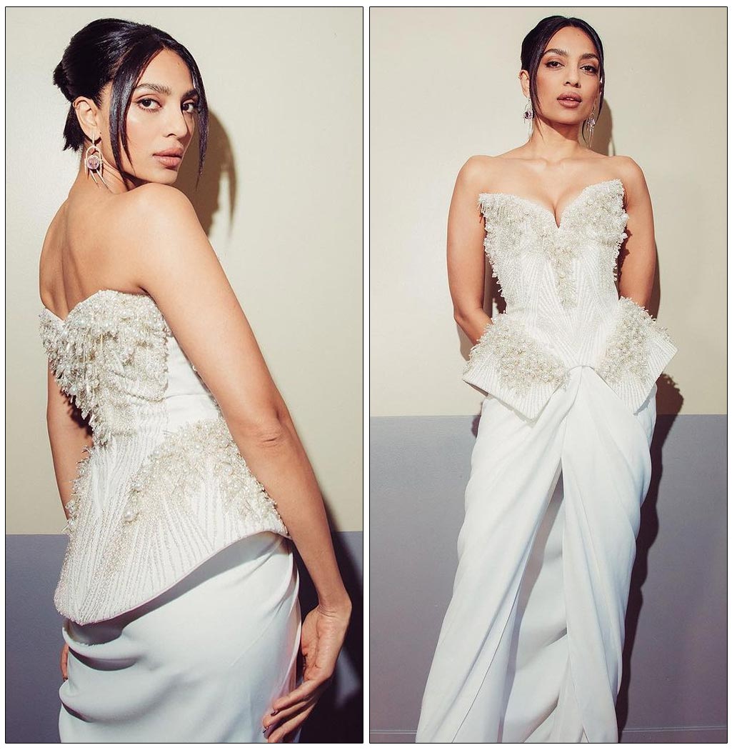  Sobhita Dhulipala stunning in  white dress