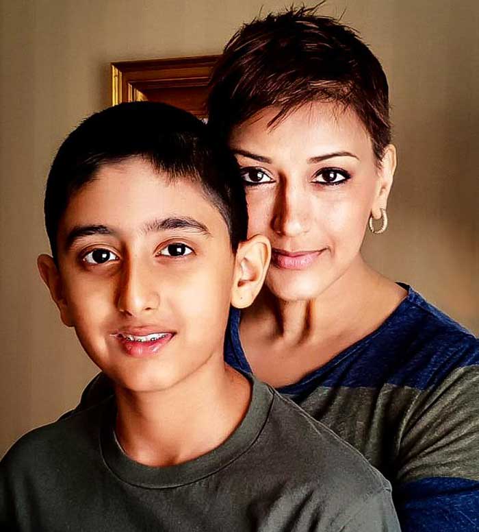 sonali bendre son ranveer