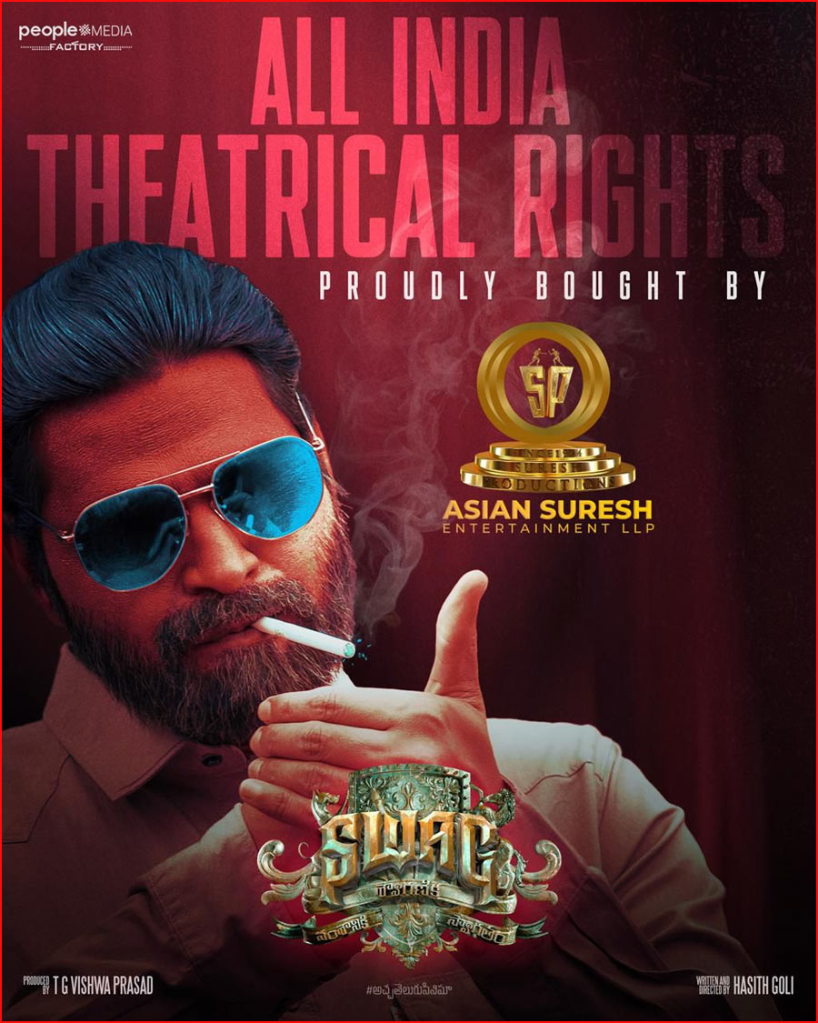 Sree Vishnu SWAG all India theatrical rights acquired