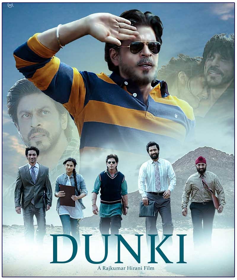 SRK Dunki is all set to release on 21-12-2023