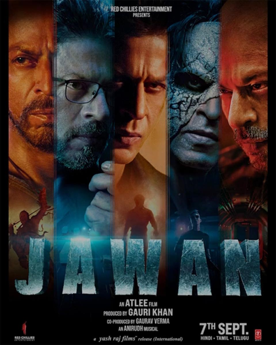 SRK Multifaceted Poster From Jawan