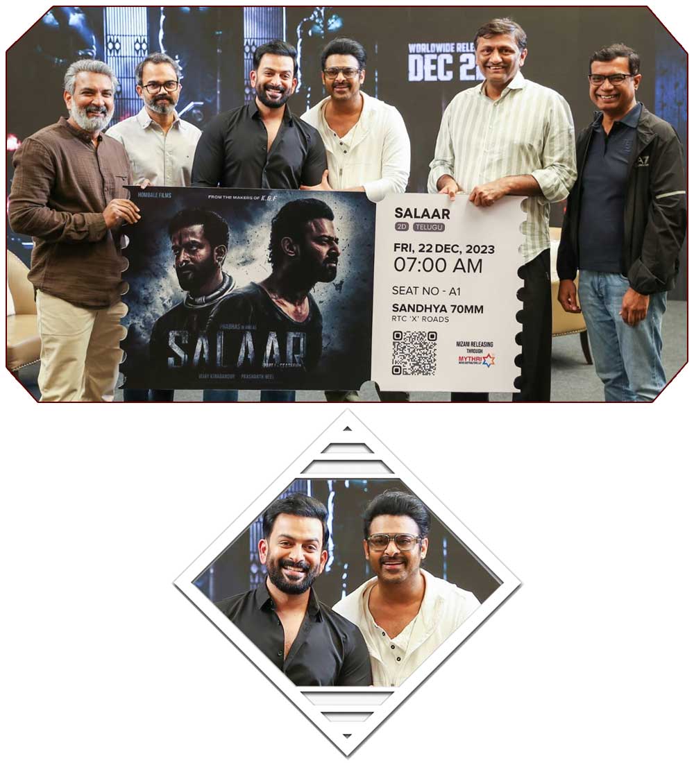 SS Rajamouli participating in Salaar promotions