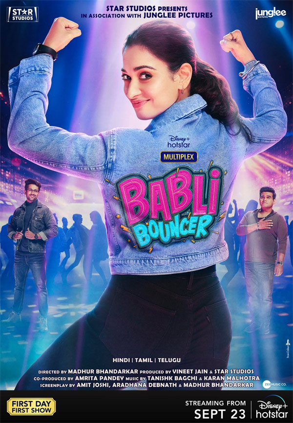 Star Studios and Junglee Pictures announce the release date of Director Madhur Bhandarkar’s next  BABLI BOUNCER.