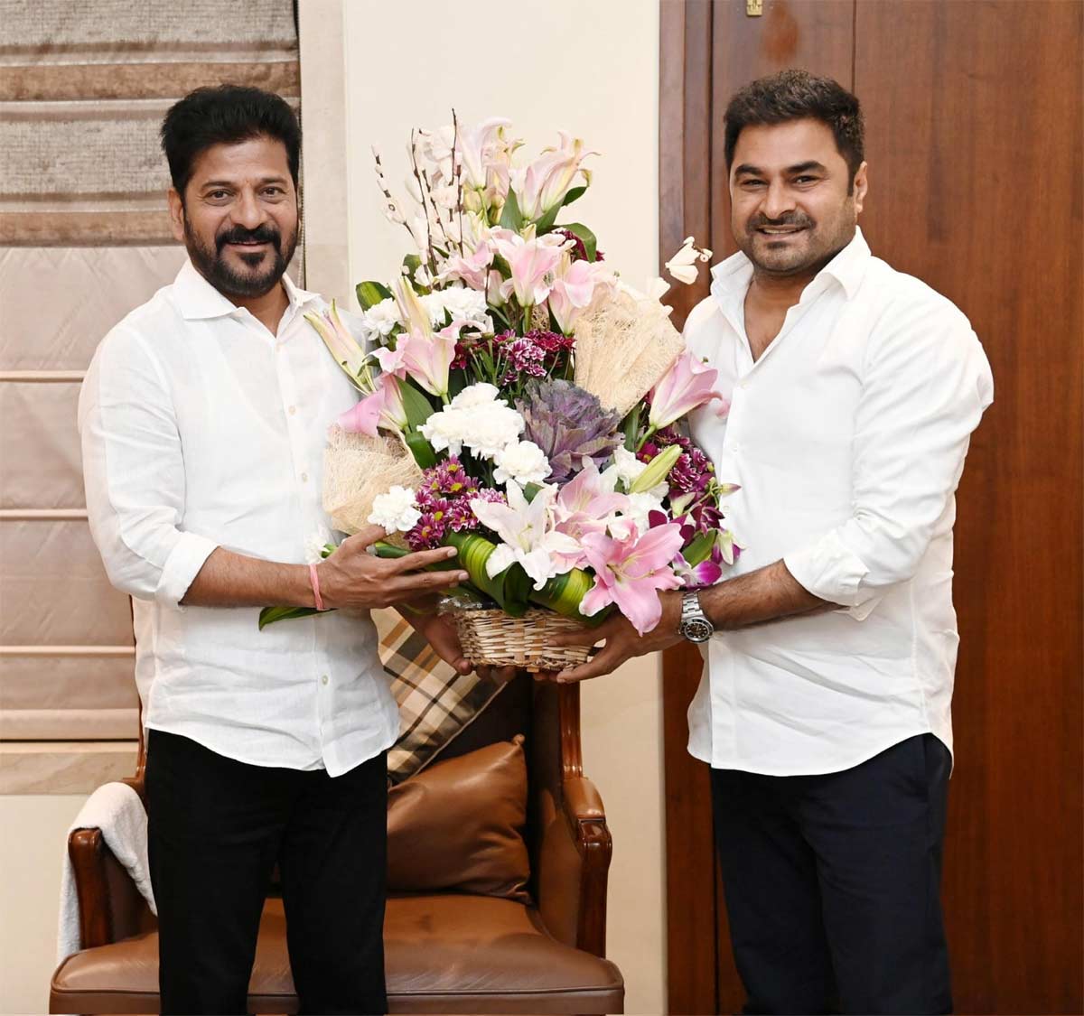  Sudhakar Cherukuri-CM Revanth Reddy