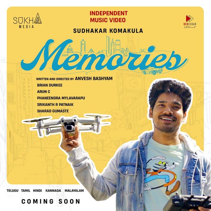 Sudhakar  is coming with a new music video titled Memories