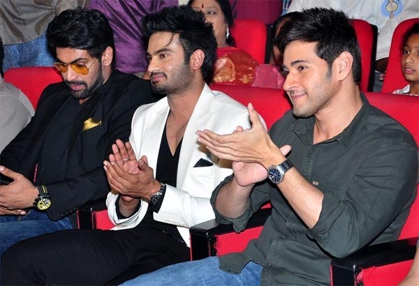 Sudheer Babu With Mahesh Babu Support 