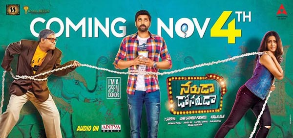 Sumanth Naruda Donoruda Releasing  On November 4th