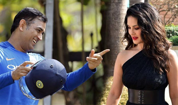 Sunny Leone Dhoni