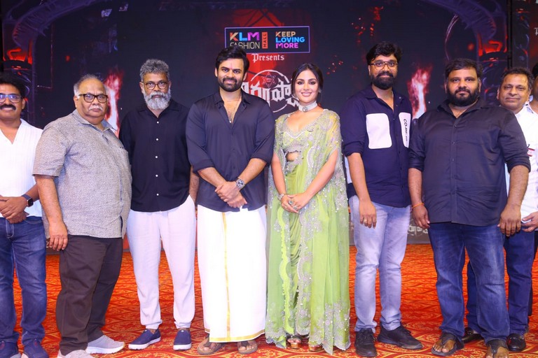 Supreme Hero Sai Dharam Tej Virupaksha grand Pre Release Event highlights