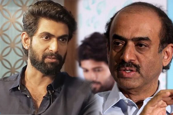 Suresh Babu with Rana