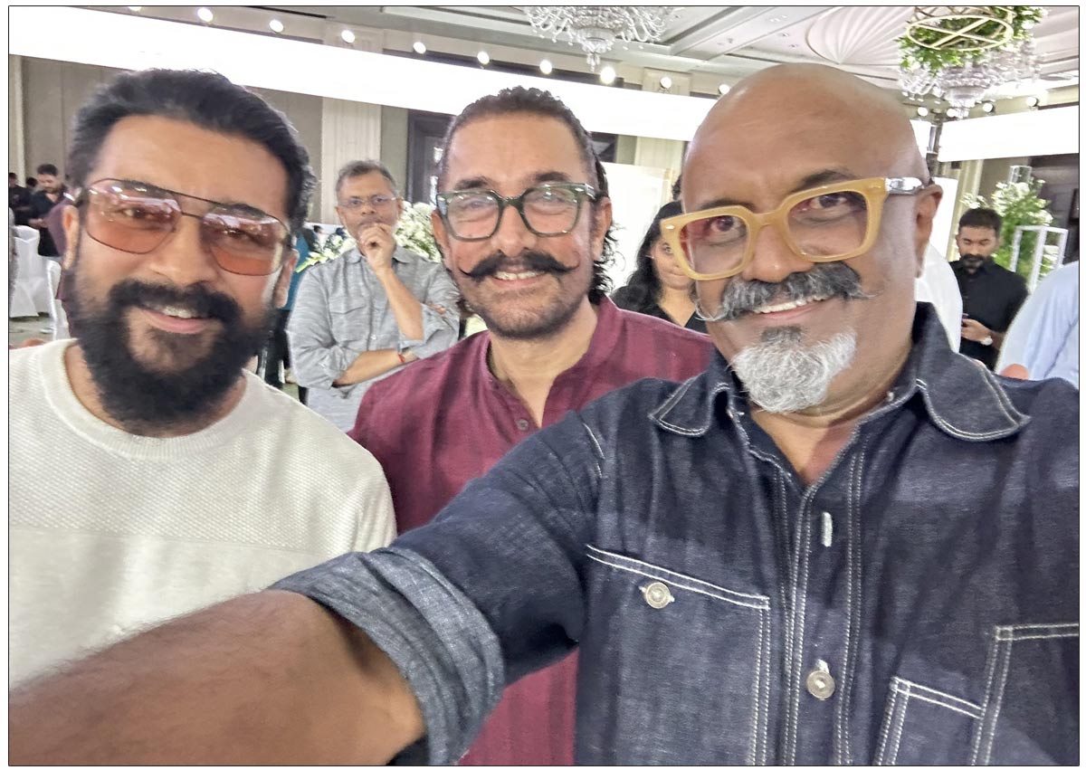 Suriya - Aamir Selfie Goes Viral