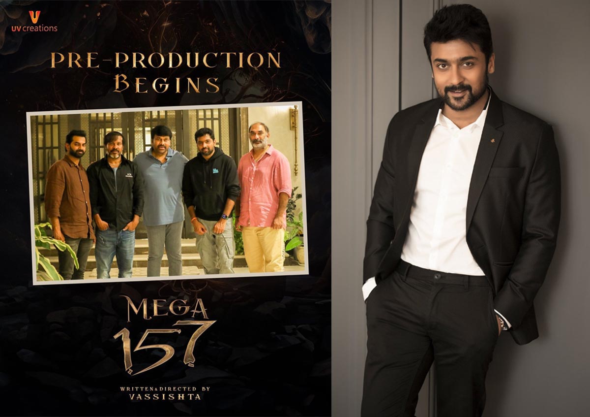 Suriya indirectly associated with Mega 157