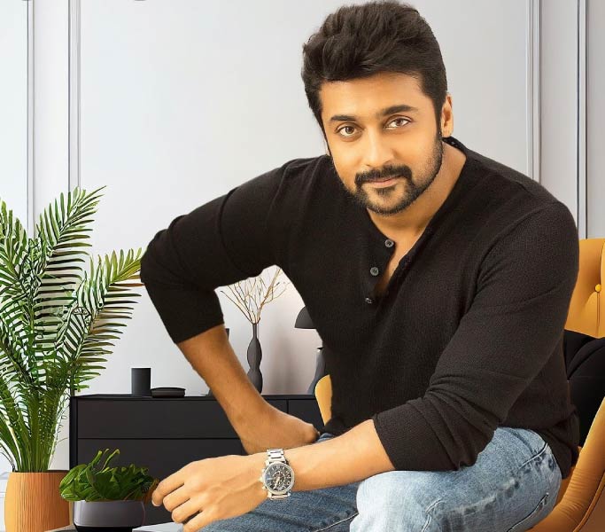 Suriya Surrounded By Fans In Suriya 44 Shoot In Kerala