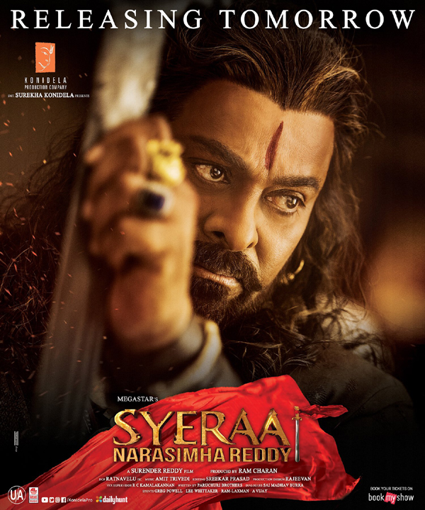 Sye Raa Narasimha Reddy Worldwide Theaters Count