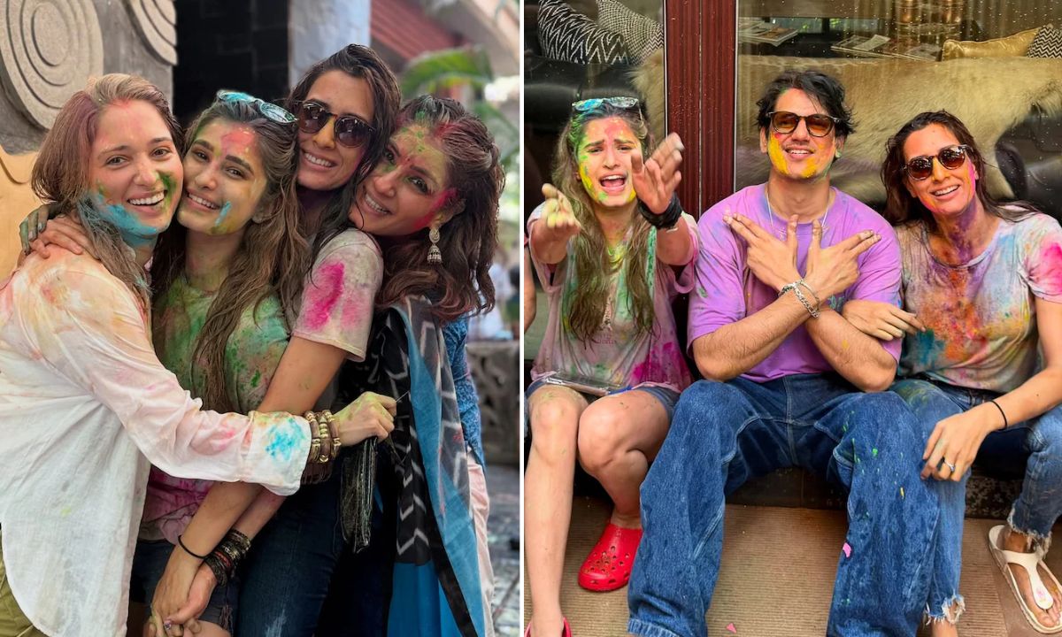 Tamannaah and Vijay Holi Celebrations Amidst Breakup Rumors