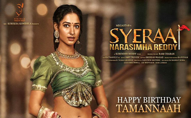 Tamannaah's role in Sye Raa revealed