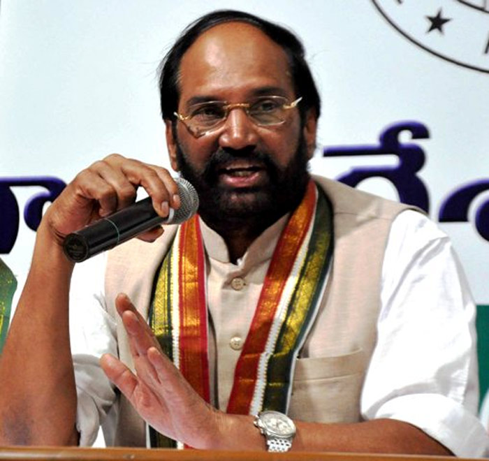 Telangana Pradesh Congress Committee (TPCC) president Capt N. Uttam Kumar Reddy