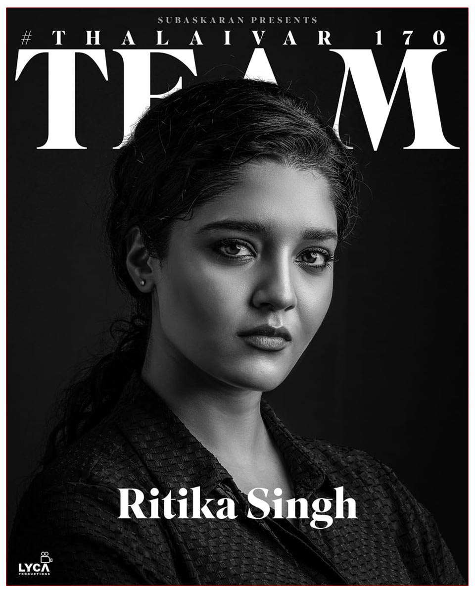 Thalaivar 170 Team welcomed Ritika Singh into the project