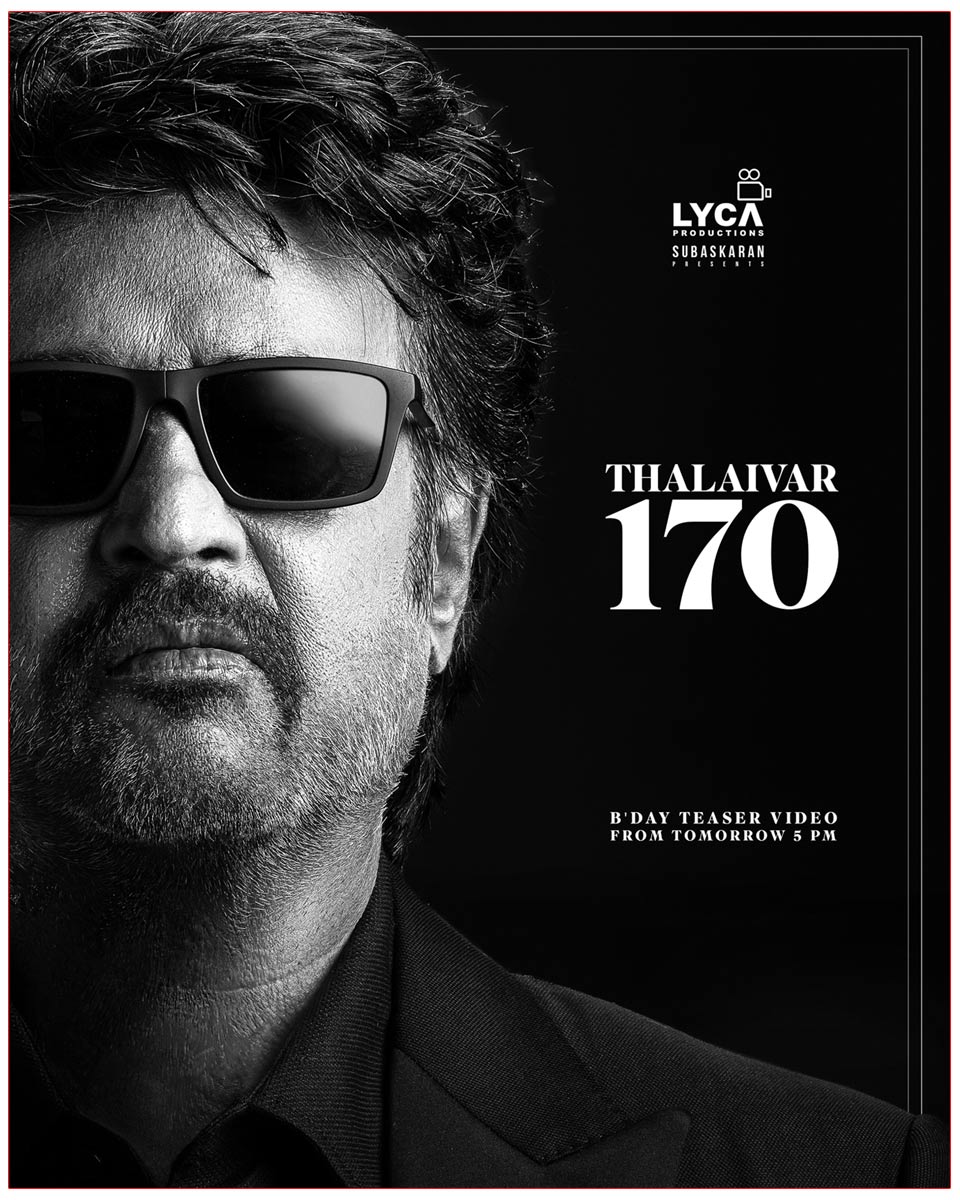 Thalaivar 170 Title Announcement Tomorrow