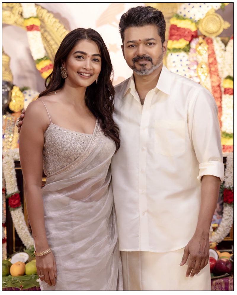 Thalapathy 69 has resumed shooting in Chennai with Pooja Hegde and Thalapathy Vijay