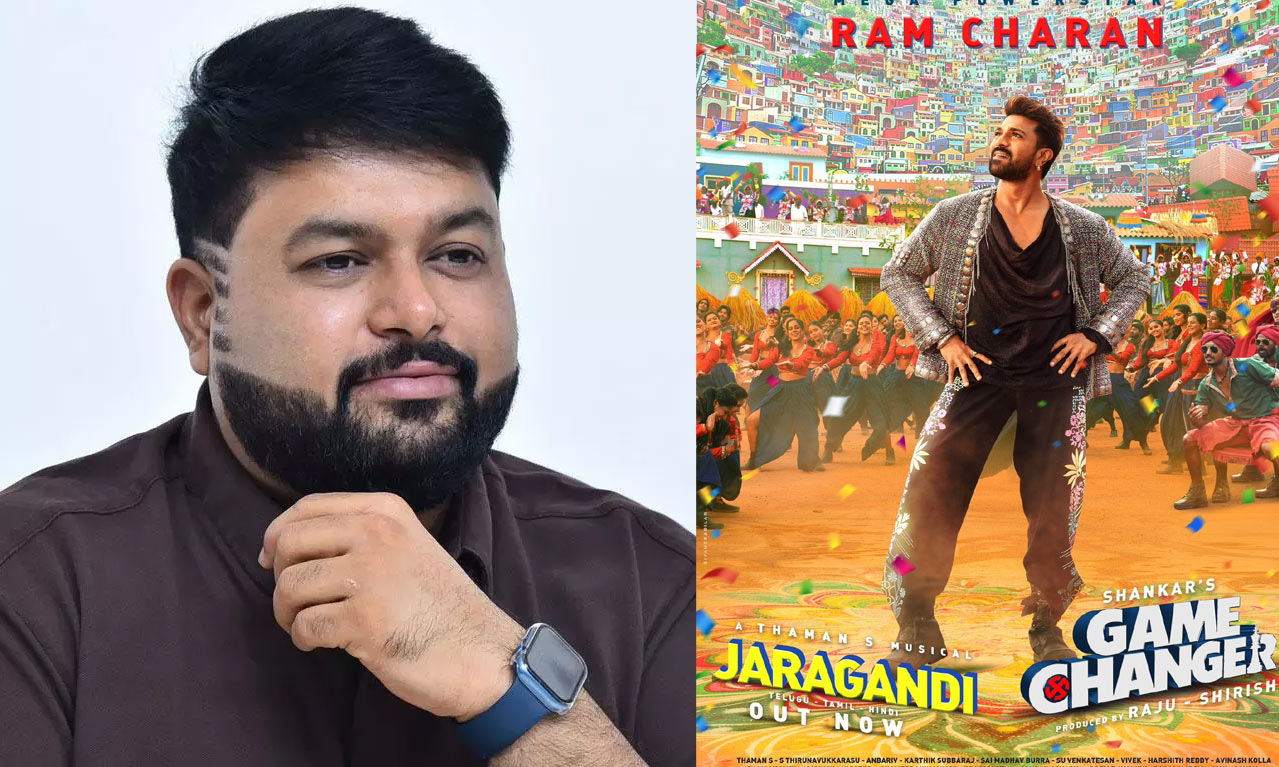 Thaman on Game Changer audio