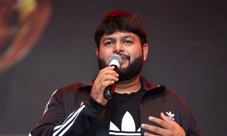 Thaman Respected with AVPL's Talk