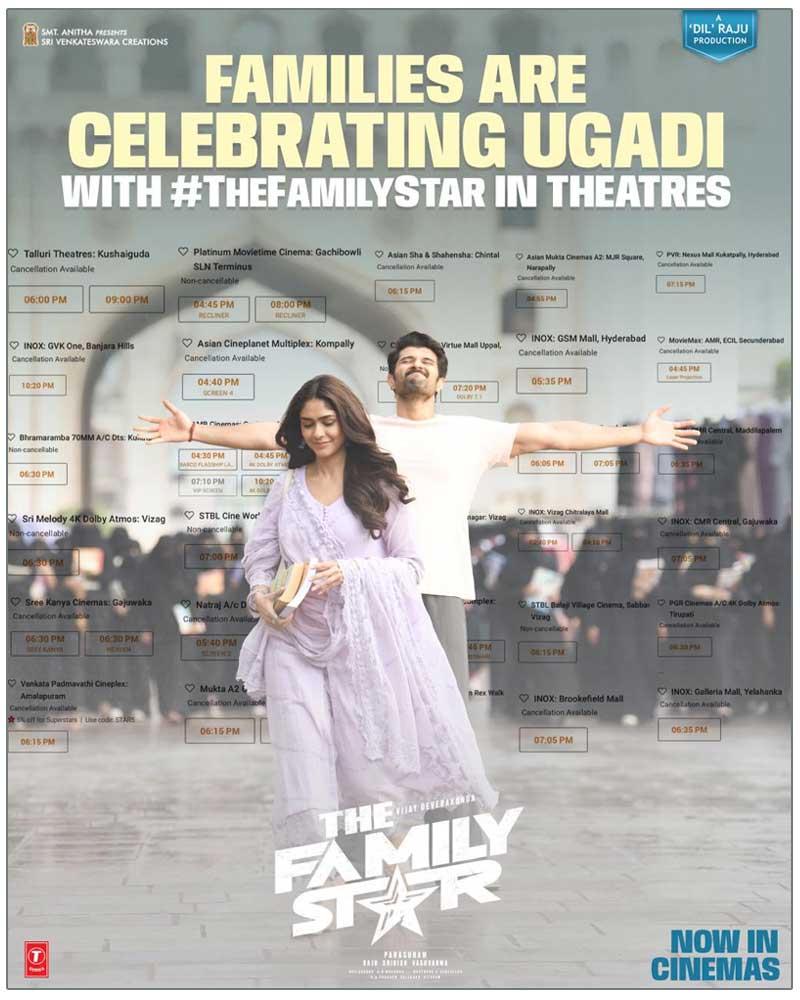 The Family Star reaches stars on Ugadi 