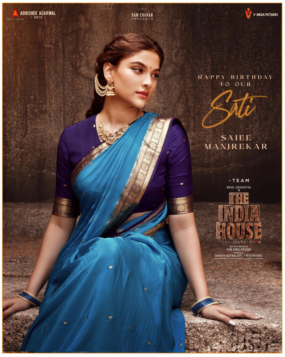 The India House makers released the first look of Saiee Manjrekar