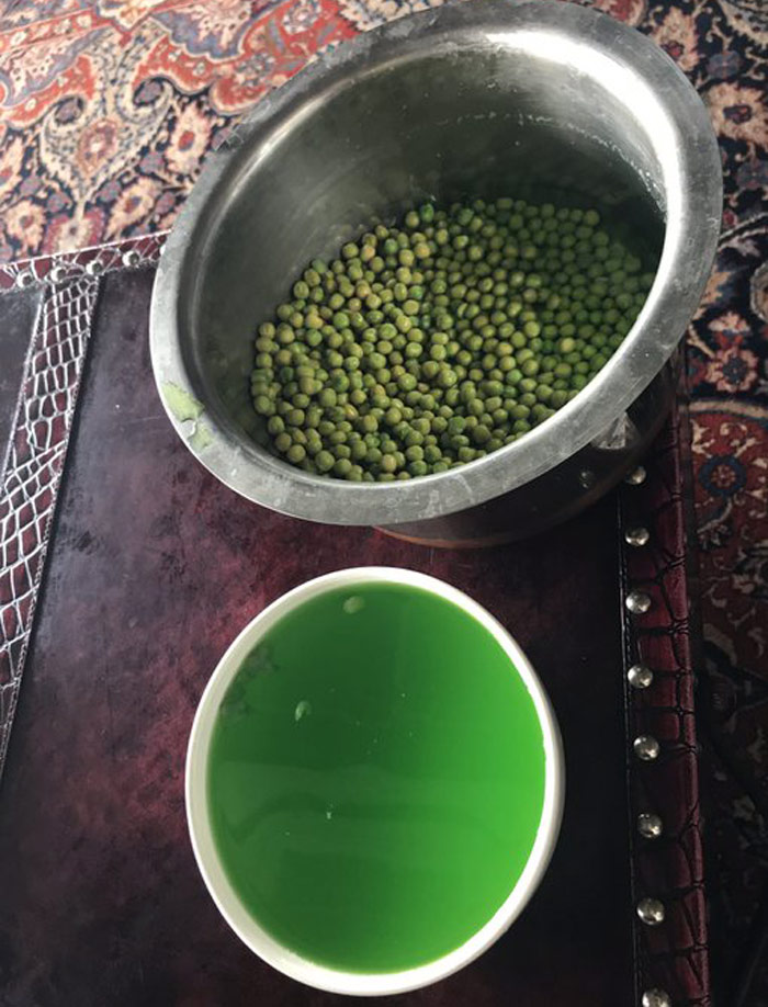 The Peas and Green Water