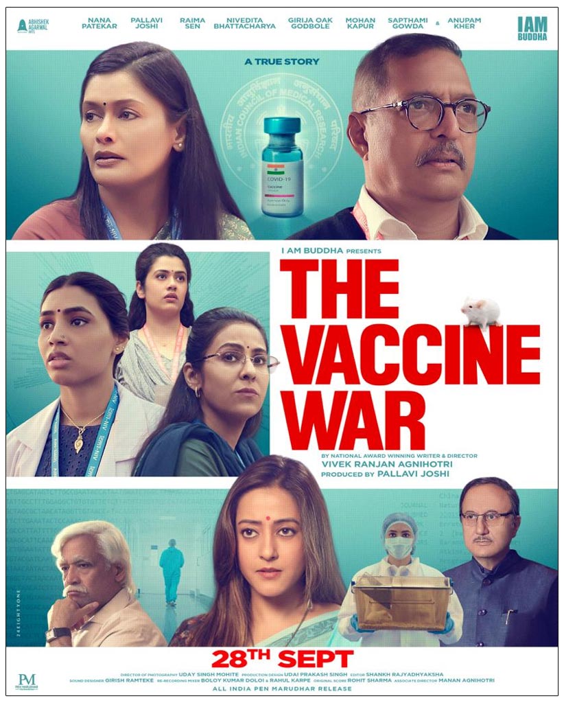 The Vaccine War Releasing on Sep 28th