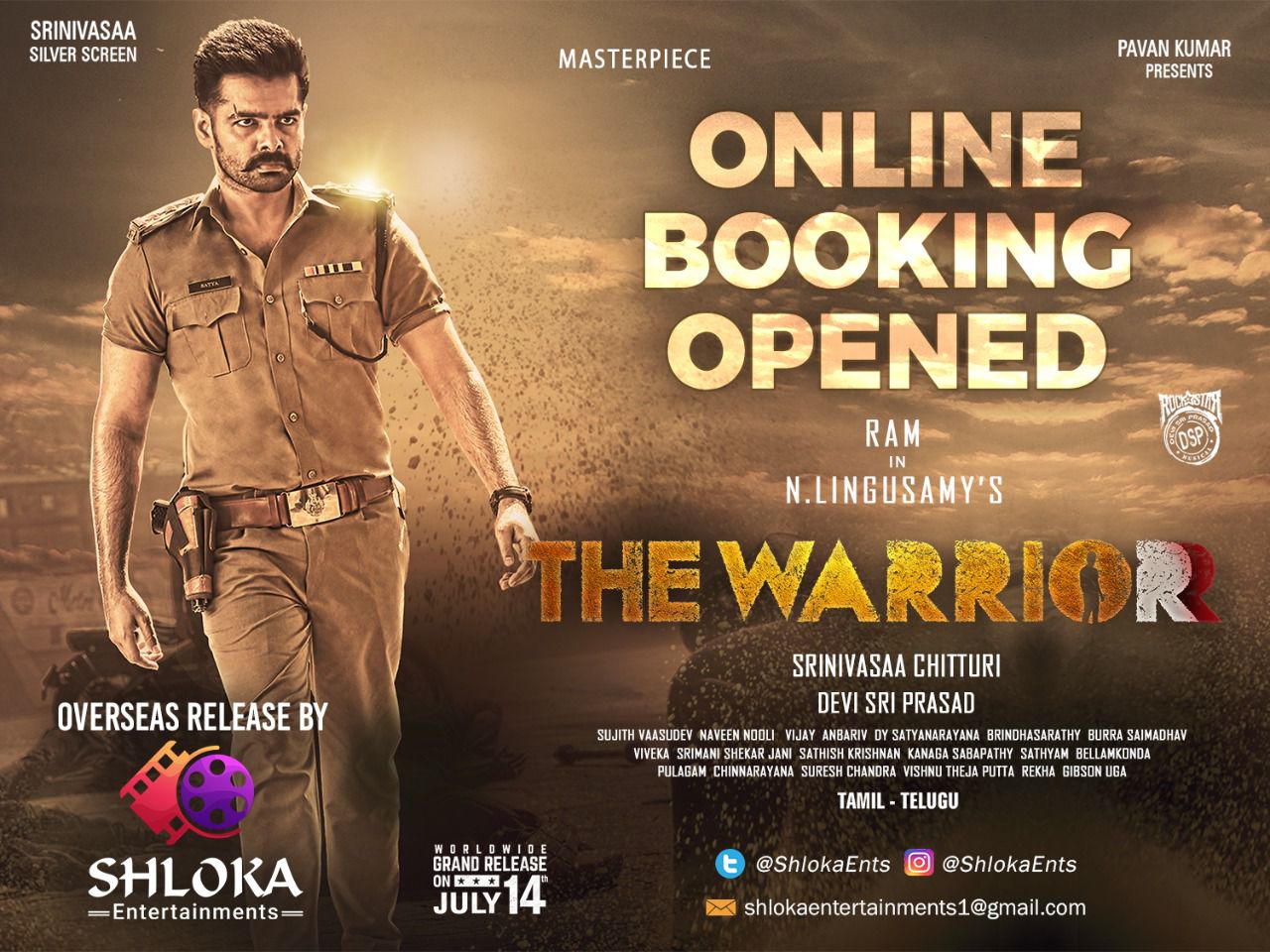  The Warriorr: Online bookings opened in USA