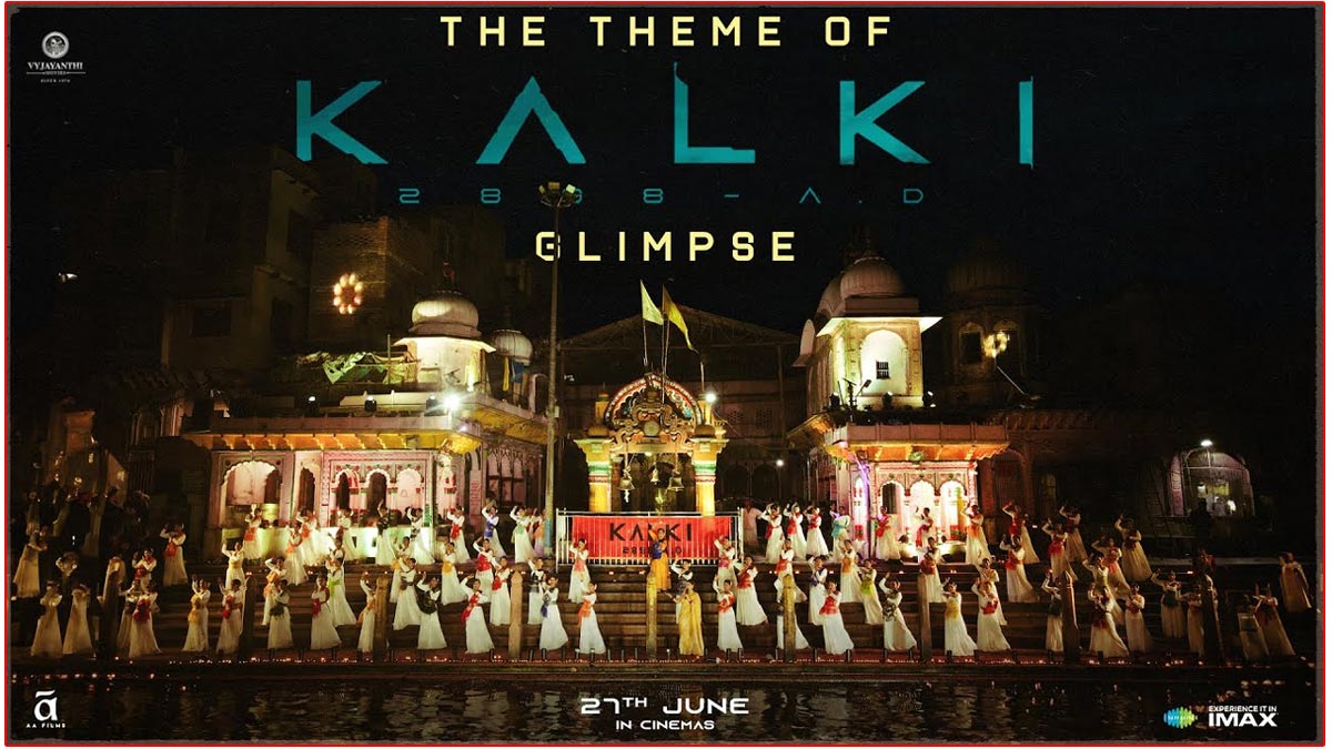 Theme of Kalki Glimpse released in a traditional way