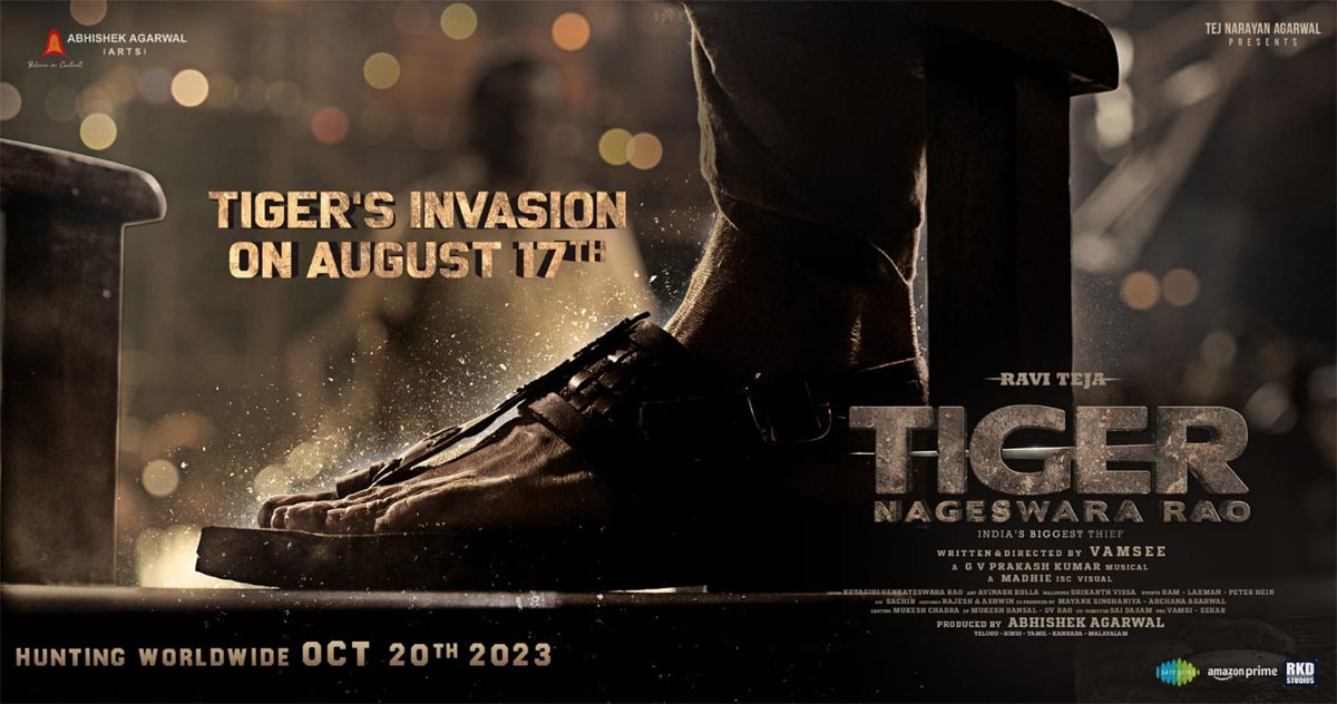 Tiger Nageswara Rao invasion will be on 17th August 