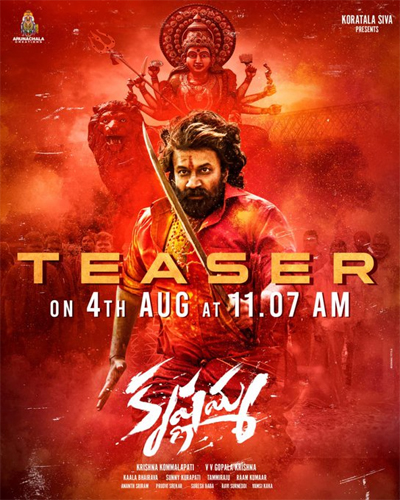 Time set for Satyadev's Krishnamma teaser