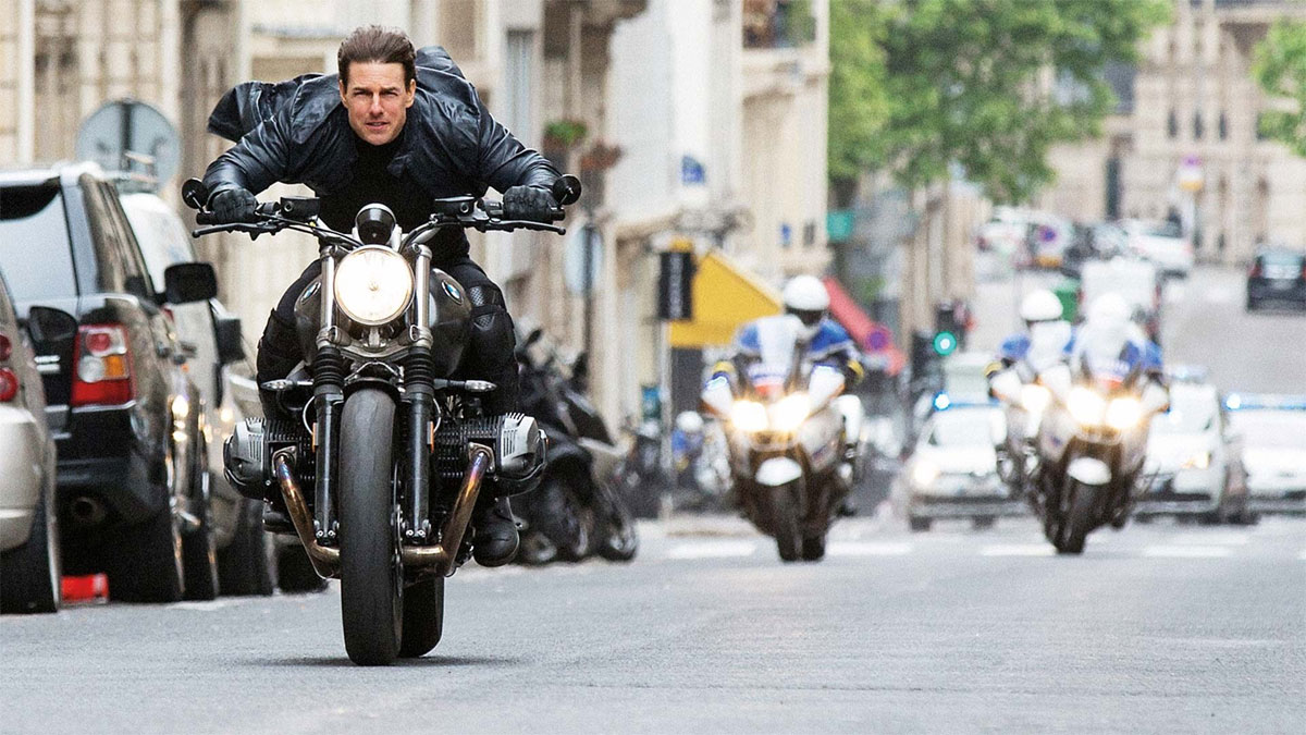 Tom Cruise in Mission Impossible