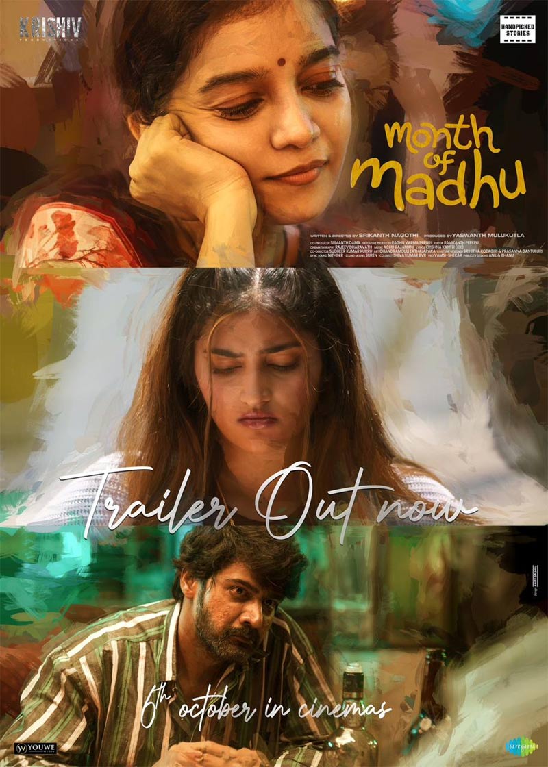 Trailer Of Naveen Chandra, Swathi Reddy Month of Madhu Is Out